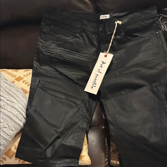 Black Art of Possible Pants - W40 L32(100% Combed Cotton)
